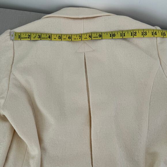 Vintage Diane von Furstenberg Blazer Cream size 8‎ - Picture 16 of 16